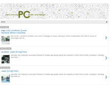 Tablet Screenshot of pcstudiodesign.com